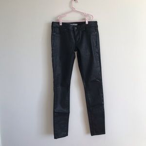 Rich & Skinny black coated skinny jeans 26